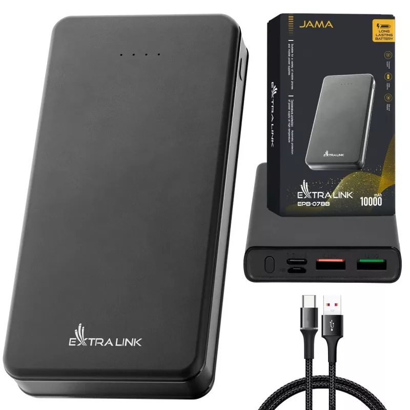 Tragbare Powerbank Extralink EPB-078B 10000mAh