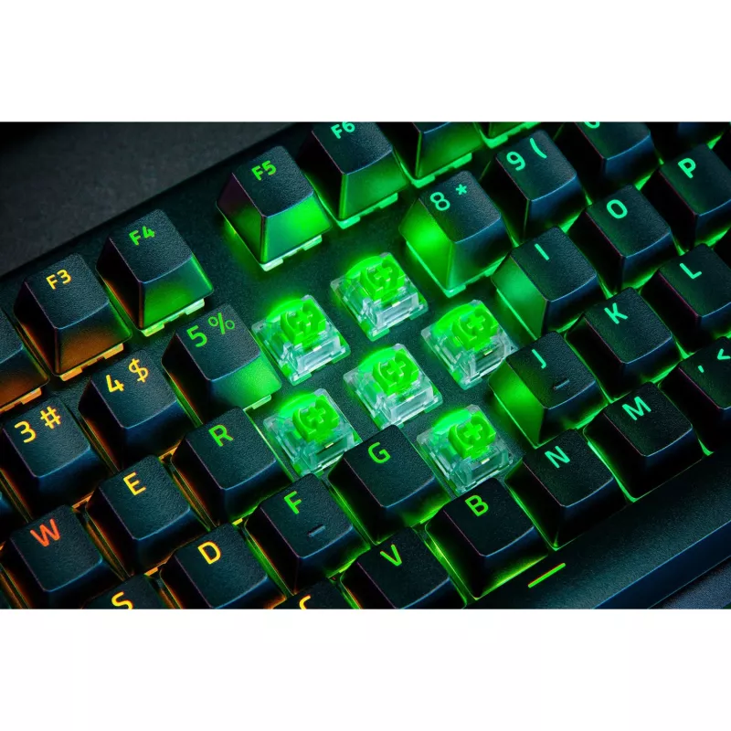 Razer BlackWidow V4 Pro Tastatur Gaming USB QWERTZ German Schwarz
