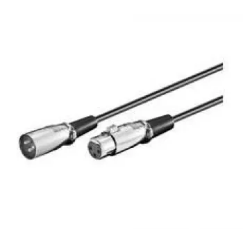 Microconnect XLRMF20 XLR-Audiokabel 3-polig, Stecker–Buchse, 20 m