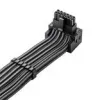 CableMod C-Series Pro Verbindungskabel - Variante B, 16-Pin auf 3x8-Pin PCIe, Carbon
