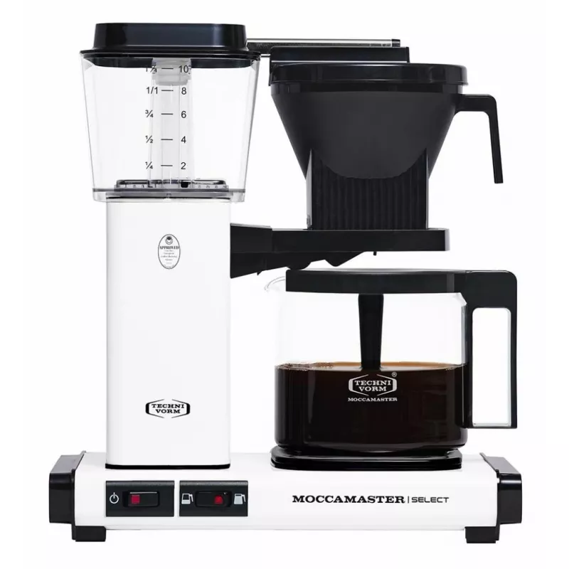 Moccamaster KBG Select Kaffeemaschine Mattweiß