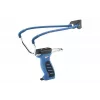 Slingshot MAN KUNG SL8 MK-SL08 — 150 lb Zuggewicht, Technopolymer, blau, ergonomischer Griff