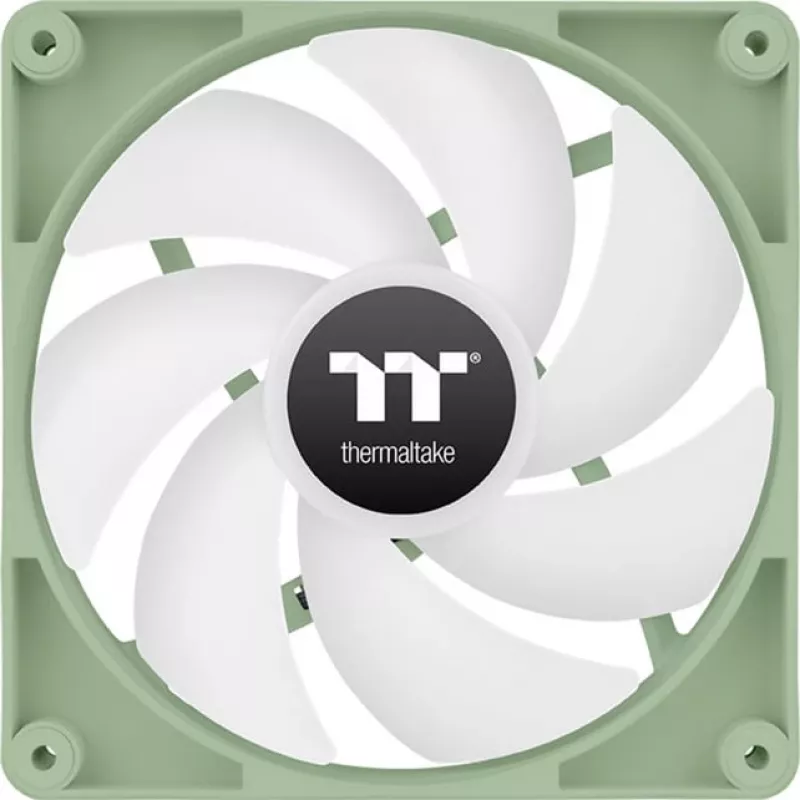 Thermaltake CT140 ARGB Sync Gehäuselüfter 140 mm, 500–1500 U/min, Matcha Green, 2er-Pack