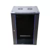 Wandschrank Extralink Rackmount cabinet 15U 600x450 schwarz mit Schlüsselschloss und Rack-Schienen