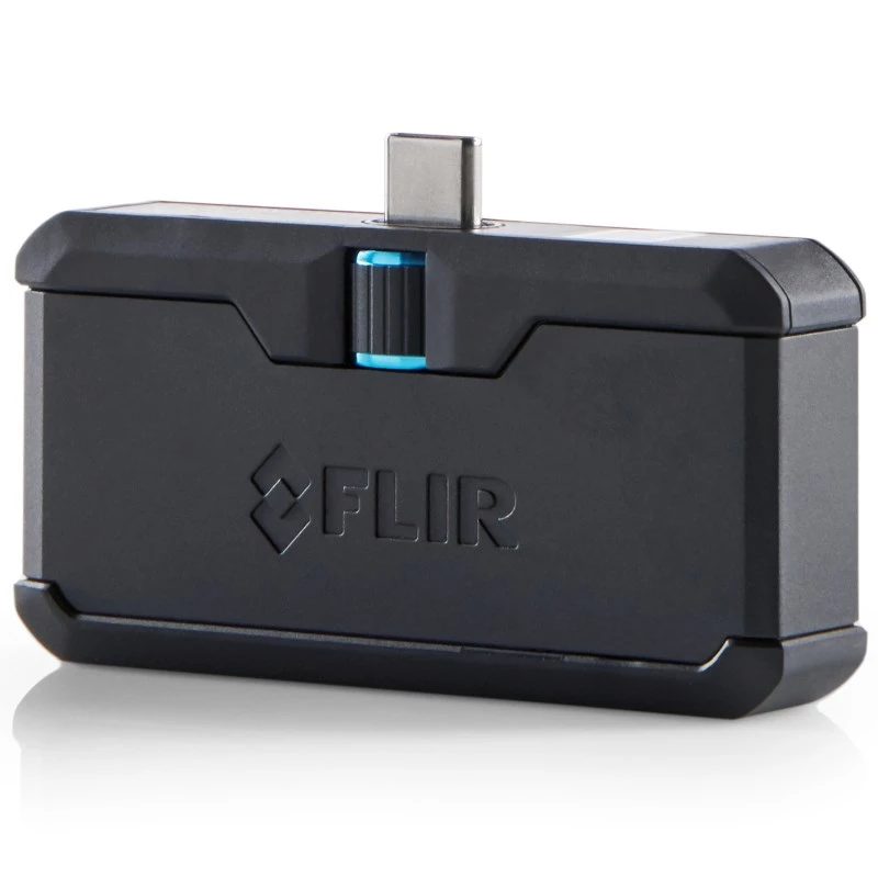 FLIR One Pro FP3IC Wärmebildkamera für iPhone USB-C, 160x120 px, MSX, VividIR, bis 400 °C, Schwarz
