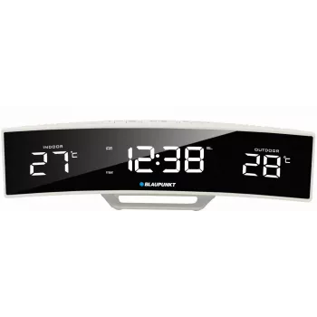 BLAUPUNKT CR12WH FM-Wecker mit Temperatur