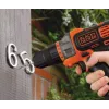 Black & Decker MT218KB Bohrmaschine 800 U/min Schwarz, Orange 1,46 kg