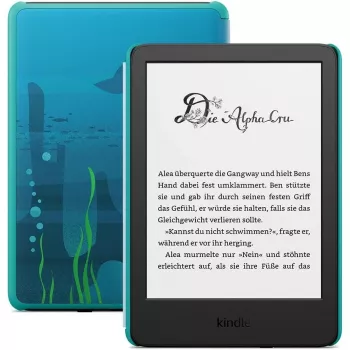 Amazon Kindle Kids Edition 16 GB 6 Zoll Ozeanforscher