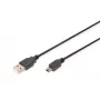Verbindungskabel USB A / Mini-USB B M/M 1 m schwarz