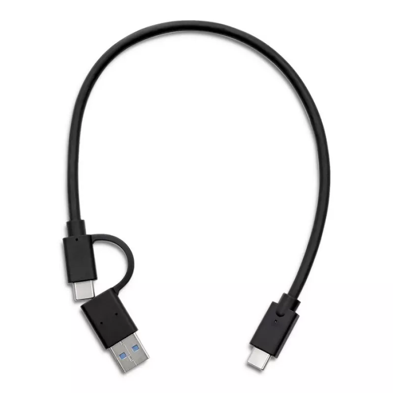 Externes SSD-Gehäuse QOLTEC NV2270 für M.2 SATA/NVMe-Laufwerke, USB-C, bis zu 2 TB