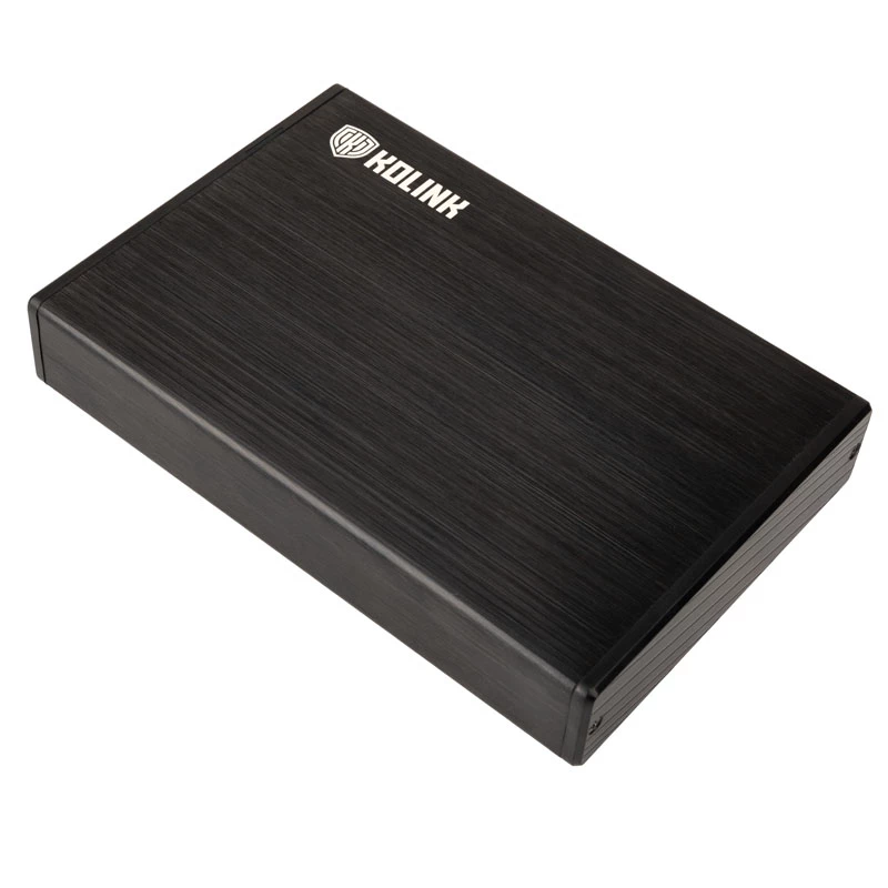 Kolink HDSU3U3 externes 3,5-Zoll-USB-3.0-Gehäuse, Schwarz