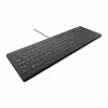 CHERRY AK-C8112 Medical USB QWERTZ Deutsch Schwarz Weiß Full-Size Tastatur