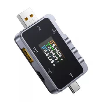 Tester USB 2w1 FNIRSI FNAC-28 USB-C USB-A