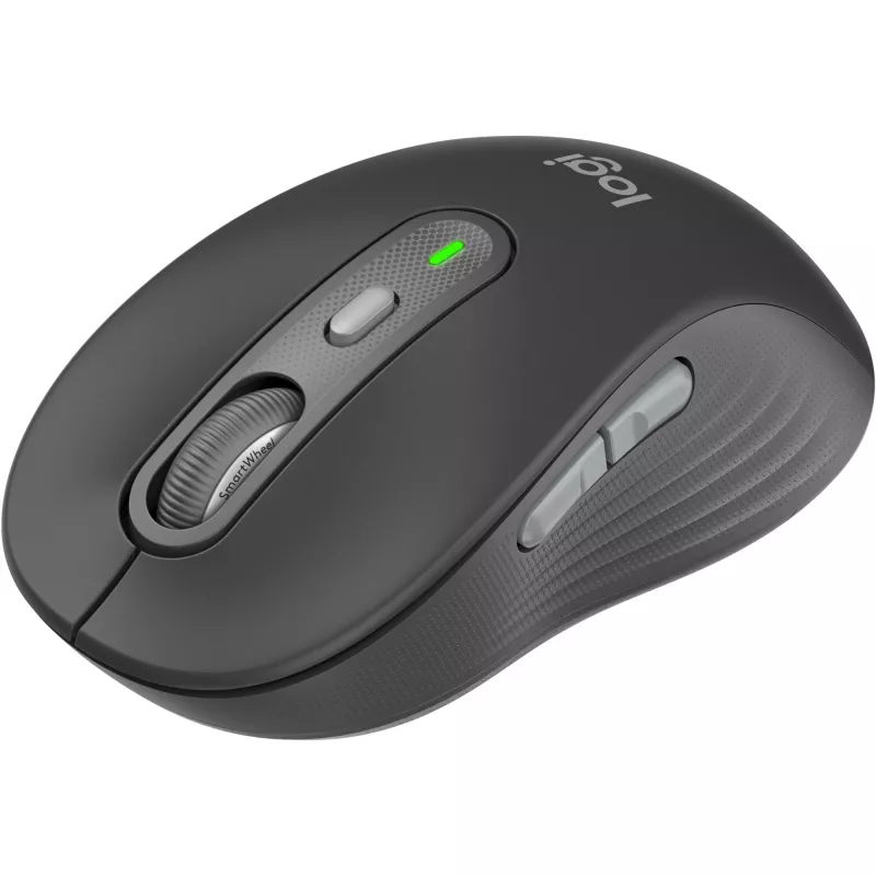 Logitech Signature schlank Combo MK950 - Tastatur-Maus-Set - 100% - Full-Size - Kabellos - Bluetooth 5.1 LE - QWERTY - Spanisch - Graphit (920-012486)