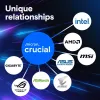 16 GB Crucial Pro Modul - DIMM 288-PIN Low Profile - 6000 MHz / PC5-48000 - CL48 - 1.1 V - ungepuffert - on-die ECC - mattschwarz