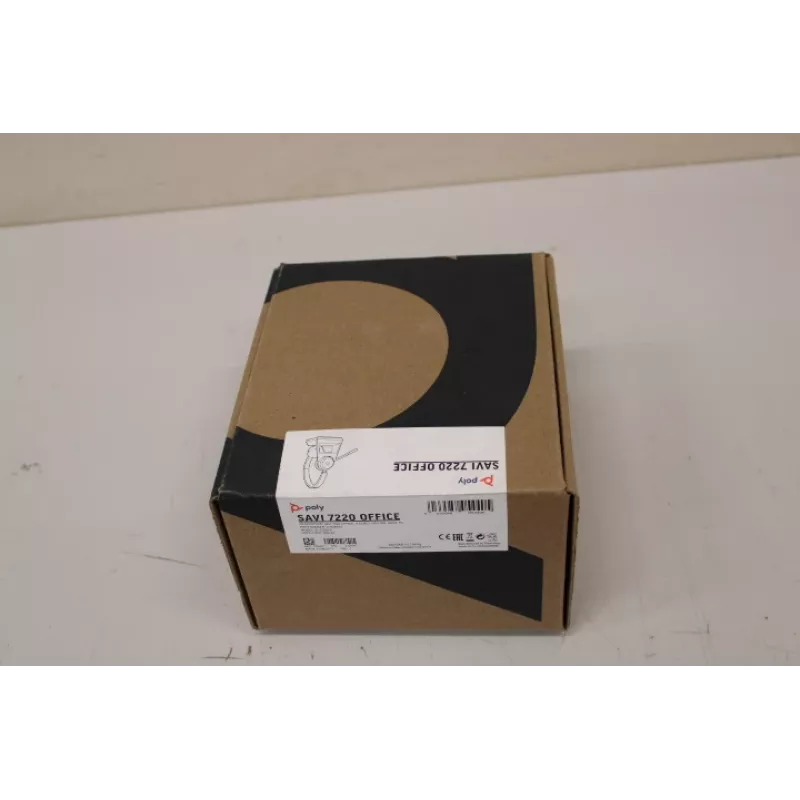 SALE OUT. Poly Savi 7220 Office-Headset mit integriertem Mikrofon | GEBRAUCHT, VERKRATZT | Kabellos | Schwarz