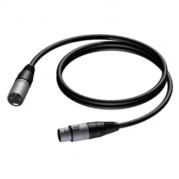 Audiokabel Procab XLR-Stecker auf XLR-Buchse 10 m (1KPBA139)