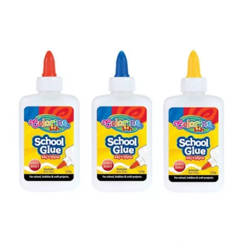 Colorino Kids Flüssigkleber Bastelkleber 120 g