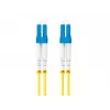 Glasfaserkabel LANBERG FO-LULU-SD11-0030-YE, 3 m, G.657.A1, LC–LC, gelb