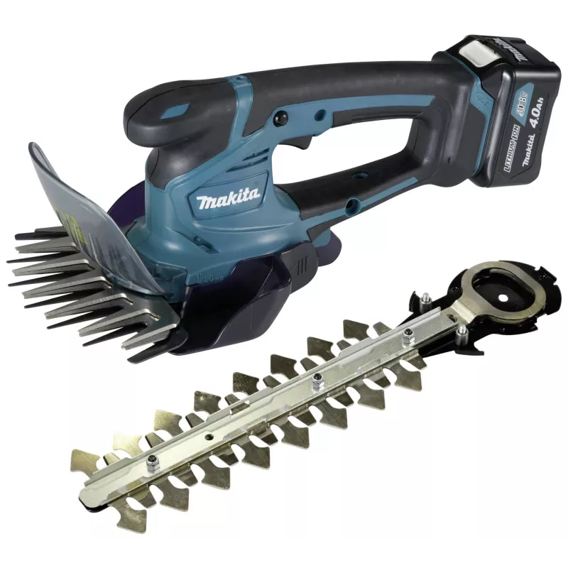 UM600DSMEX Akku-Grasschere 10,8 V blau schwarz 2x Li-Ion-Akku 4,0 Ah