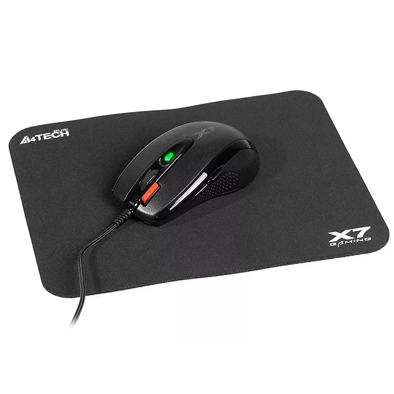 A4Tech X-Game X-7120 Gaming-Maus, 2000 DPI, schwarz