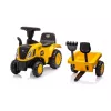 CAT Fahrzeug Traktor mit Anhänger gelb zum Aufsitzen
