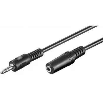 Microconnect AUDLR5 Audiokabel 5 m 3,5 mm Schwarz
