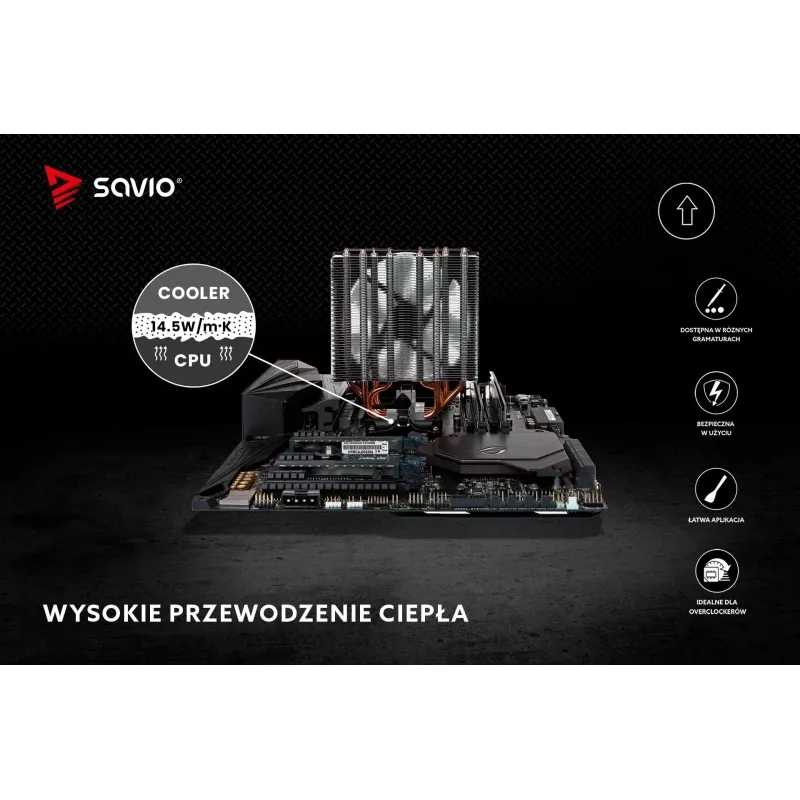 Savio TG-04 Wärmeleitpaste für Kühlkörper