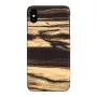 Handyhülle man and wood für iPhone XS Max – weißer Ebenholzton schwarz