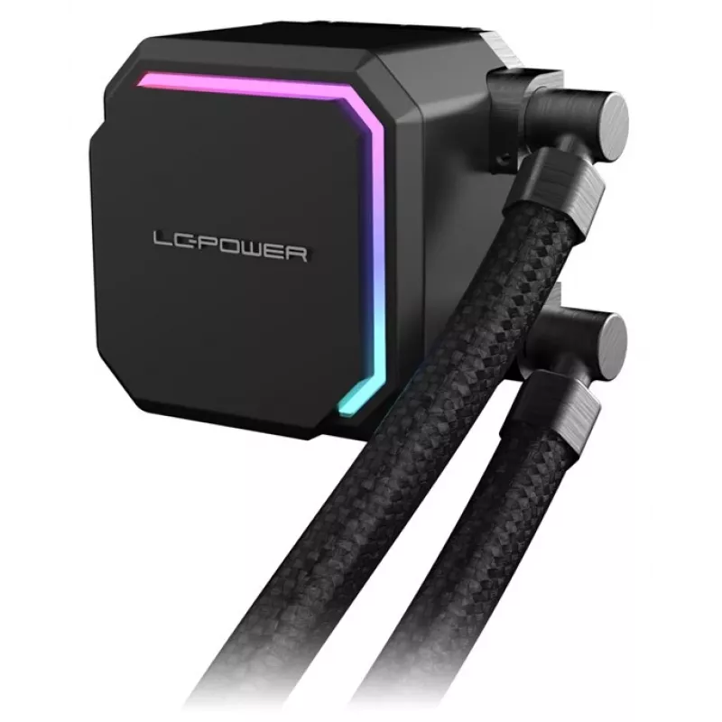 All-in-One-Flüssigkeitskühler LC-Power LC-CC-240-B 12 cm Schwarz