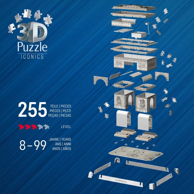 3D-Puzzle Ravensburger 12008029 Gebäude 269 mm x 239 mm