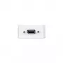 Vivolink WI221268 DisplayPort-Wandanschlussblende, Weiß