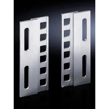 Rittal DK 7246.010 Metrischer Rack-Adapter, 1U, 19/21-Zoll, 2er-Pack