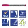 Staedtler Design Journey 371 BK4-2 Pigment-Pinselstift-Set, Lake Colors, 4-teilig