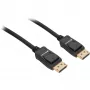DisplayPort-Kabel Sharkoon 1.4 8K, 1 m, schwarz