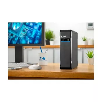 Unterbrechungsfreie Stromversorgung Eaton 3P Ellipse 0,7 kVA (420 W), Standby, 4 AC-Ausgänge, 7 Ah Batterie, Tower, Schwarz