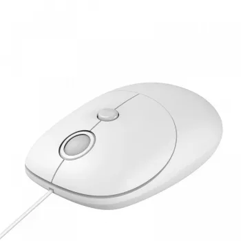 iBOX i011 Seagull kabelgebundene optische Maus, weiß