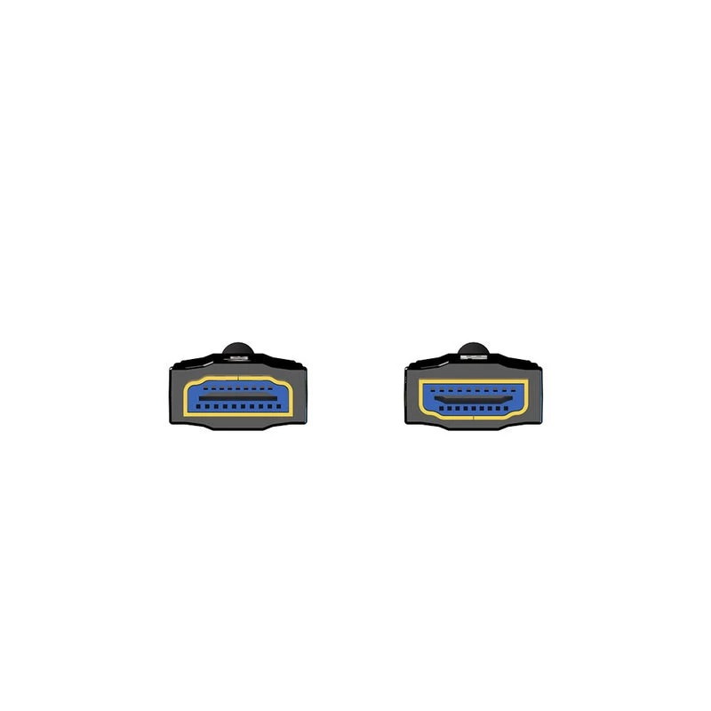 Unitek C11072BK-20M HDMI 2.0 AOC Glasfaserkabel 20 m, 4K 60 Hz, Schwarz