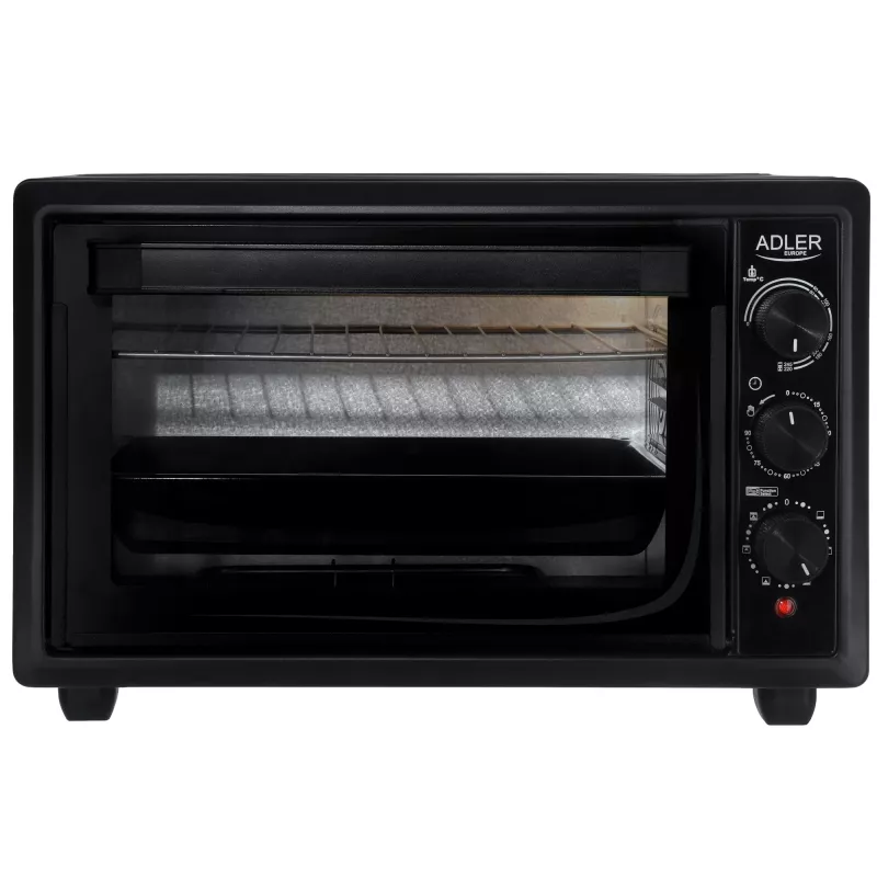 Elektroofen Adler AD 6023 26L 1500W Schwarz