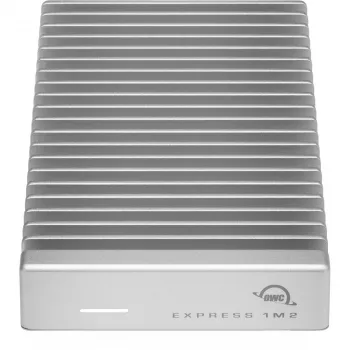 Other World Computing OWC Express 1M2 - SSD - 2 TB - extern (tragbar) - USB4 (USB-C-Anschluss) - Silber (OWCUS4EXP1MT02)