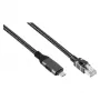 Good Connections Ethernet-Kabel USB-C RJ45, Anthrazit, 3,0m