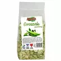 Zerkleinerte Erbsen Futterergänzung für Nagetiere und Kaninchen Alegia 300 g – fester Leckerbissen mit Gemüsegeschmack, gluten-, soja- und zuckerfrei