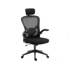 Gaming-Stuhl Sandberg ErgoFusion Basic Gepolsterte Sitzfläche Mesh-Rückenlehne Schwarz