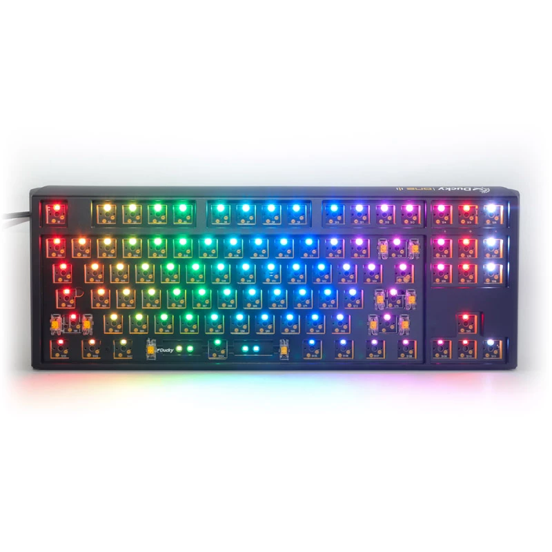 Ducky One 3 Hot-Swap Barebone TKL Gaming-Tastatur USB US-Englisch Schwarz