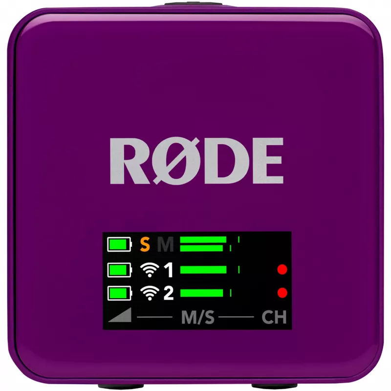RØDE Wireless GO III Lila – drahtloses Mikrofonsystem (lila)