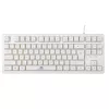 Baracuda Krill weiße Membran-Gaming-Tastatur KRILL-W, US, USB