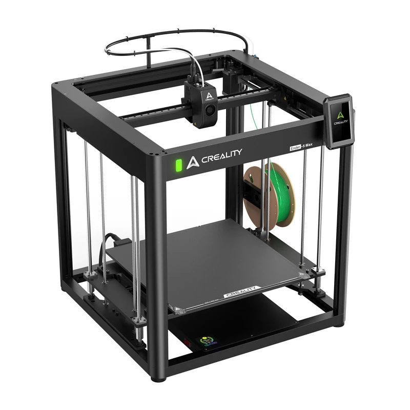 Creality Ender-5 Max CoreXY-3D-Drucker, bis zu 700 mm/s, 36-Punkt-Autolevelling, WLAN, Schwarz