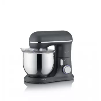 Küchenmaschine SEVERIN KM 3899 — 1200 W, 5,3 L Edelstahlschüssel, Schwarz