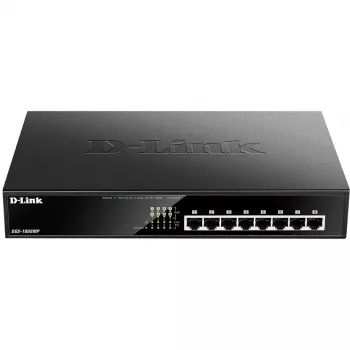 Unmanaged Switch D-Link DGS-1008MP 8-Port Desktop Gigabit Max PoE Switch