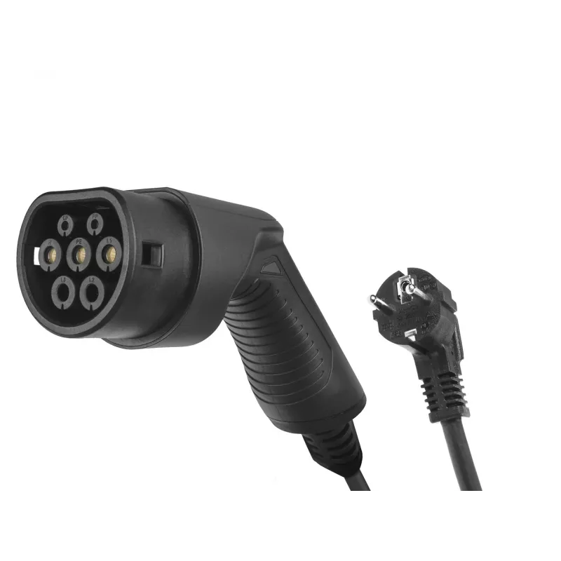 Elektrofahrzeug-Ladestation Green Cell EV16 Schwarz